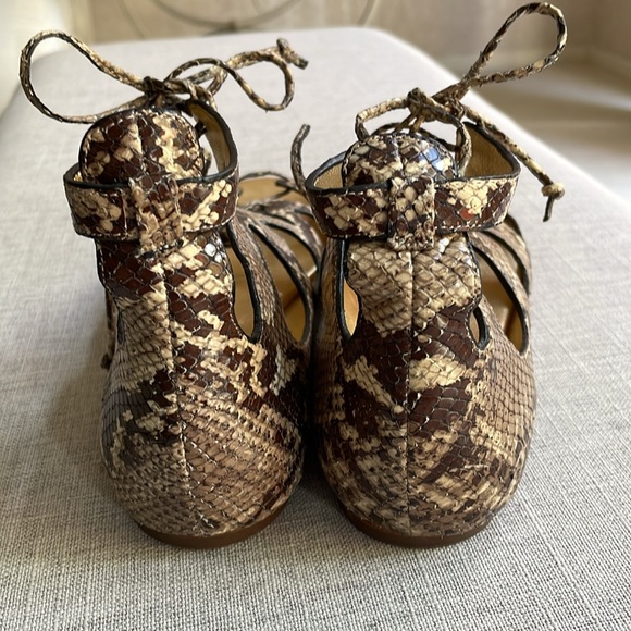 COACH vintage gladiator style python sandal size 9.5 - Picture 6 of 16